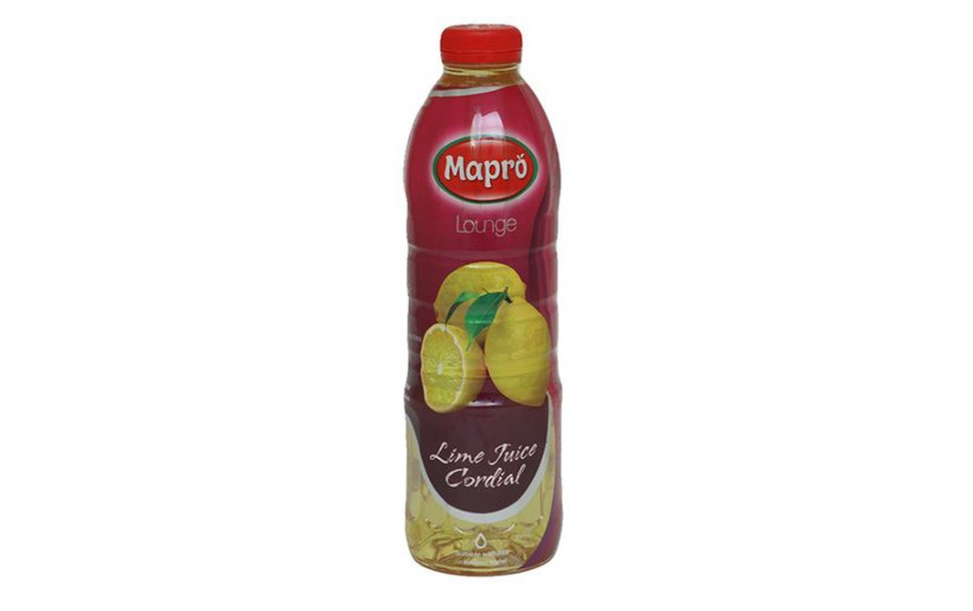 Mapro Lounge Lime Juice Cordial   Plastic Bottle  1 litre